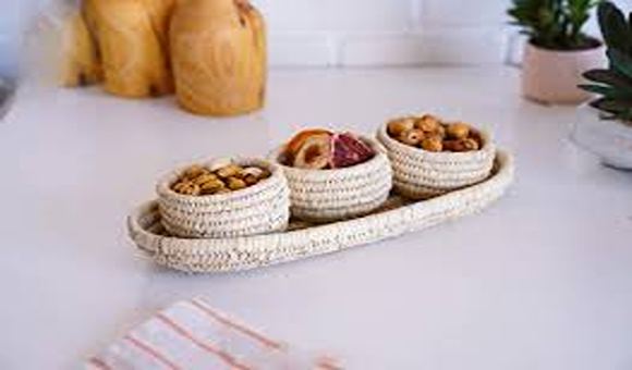 تصویر 2 از خرید و قیمت کاسه حصیری کوچک + فروش ویژه